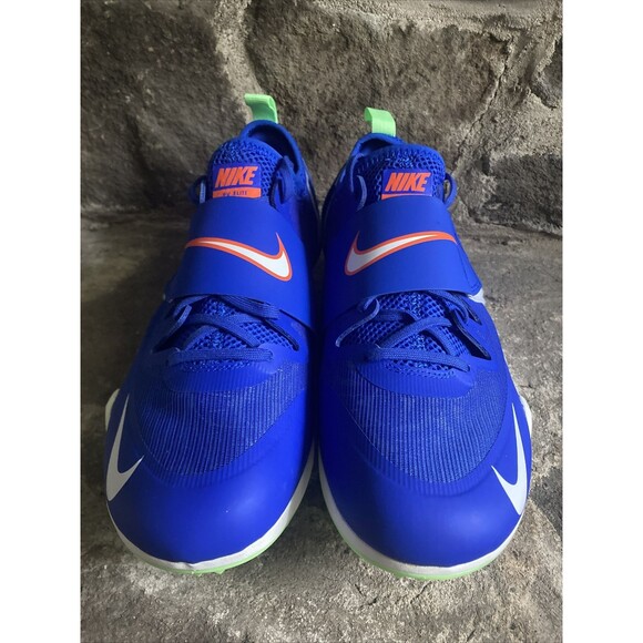 Nike Pole Vault PV Elite Track Field Spikes Blue Men's Size 10.5 AA1204-400 - Picture 2 of 8